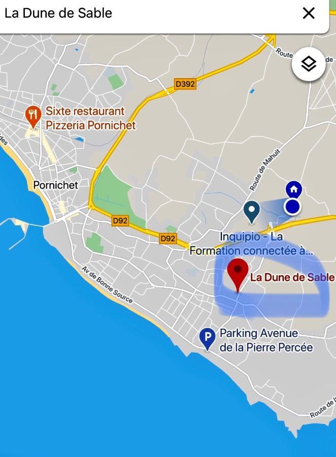La Dune De Sable, A Deux Pas Des Plages ปอร์นิเชต์ ภายนอก รูปภาพ
